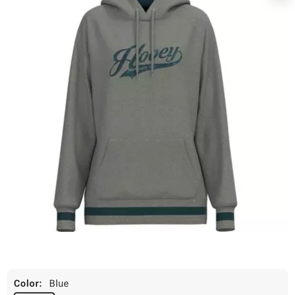 Gray Aspen Hoodie Sweater with Ribbed Detailing